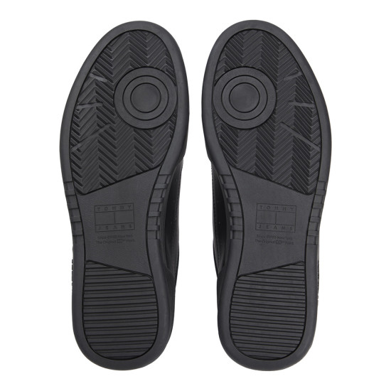 Tommy Hilfiger Leather Cupsole Fine Cleat Trainers